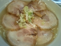 「長州らーめん+チャーシュー（4枚160円）」@長州ラーメン 万龍軒 富士見店の写真