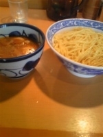 「特製つけめん・大盛り 1000円」@中華そば 青葉 御徒町店の写真