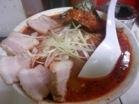 「ネギバラチャーシュー味噌￥850 辛味噌￥50 生ニンニク￥50」@ラーメン 日本一の写真