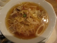 「シウマイネギソバ（R）+シウマイ盛り合わせ」@崎陽軒 横浜赤レンガ倉庫店の写真