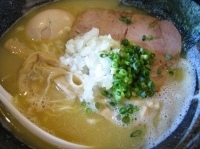 「とりそば650円+味玉100円」@麺堂 稲葉の写真