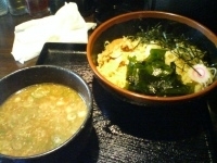 「信州味噌つけ麺」@和風らーめん 匠の写真