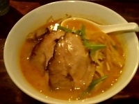 「海老茶色のみそチャーシュー \1,080-」@らーめん一会の写真