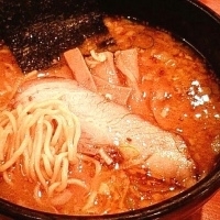 「らぁめん <味噌>無料ライス （600円）」@一本槍 大森店の写真