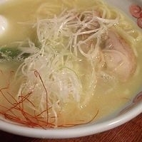 「鶏白湯ら〜めん」@麺・酒処 ぶらりの写真