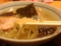 「塩そば700円+づけ玉100円」@味処 むさし野の写真