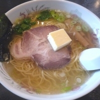 「塩バターラーメン 700円」@支那そば 阿波家の写真