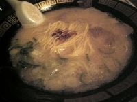 「ラーメン（750円）」@一蘭 東京ドームシティ・ラクーア店の写真