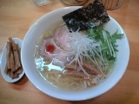 「塩そば+メンマ増」@中華そば 若松の写真