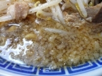 「にぼふじ麺+中盛300g」@鶏とふじの写真