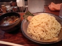 「鶏醤油つけ麺」@つけ麺 大臣の写真