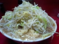 「大ラーメン（ヤサイマシマシニンニク）」@ラーメン二郎 京急川崎店の写真