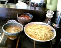 「辛味噌つけめん」@とんこつらーめん 頑々坊子の写真