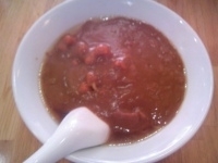 「カレーラーメン+半ライス追加」@大沢食堂の写真