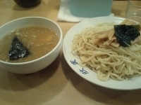 「竹の子つけ麺（中盛）」@手打ちつけ麺 欣家の写真