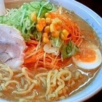 「味噌らーめん 大盛り 辛ネギクーポン （700円+80円）」@らーめん源太 駅前館の写真