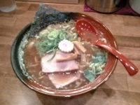 「豚骨魚介そば（大盛）」@基玄の写真