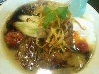 「3・4月限定   オニオンブラック（880円）」@麺屋 青山 本店の写真