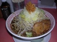 「裏ふじ麺（中盛）」@獅子王の写真