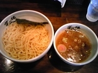 「つけめん（あつもり）大」@麺屋 茅根の写真