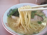 「ラーメン（かためん）&替え玉」@悟空の写真