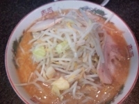 「ラーメン（味噌）カタメ+味玉」@らうめん さぶ郎の写真