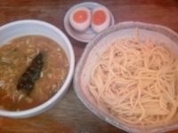 「つけ麺+味付玉子」@麺屋 夢うさぎの写真