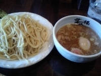 「特製つけ麺（大盛）」@麺屋 茅根の写真