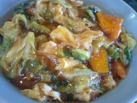 「スタミナ冷やし大盛」@スタミナラーメン がむしゃの写真