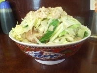 「小ラーメン（ニンニクマシマシ、ヤサイ、アブラ）」@ラーメン二郎 めじろ台法政大学前店の写真