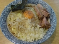 「まぜそば」@らーめん・つけめん 虎心の写真