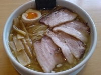 「徳丸（大）+チャーシューハーフ850円」@煮干そば とみ田の写真