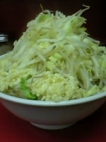 「小ラーメン（￥600）、ヤサイマシマシニンニクマシマシ」@ラーメン二郎 桜台駅前店の写真