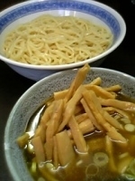 「つけメンマ（￥900）」@中華そば べんてんの写真