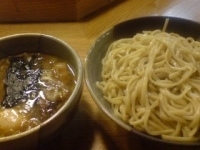 「つけそば並 ゆでたまご」@啜処 灰汁美の写真