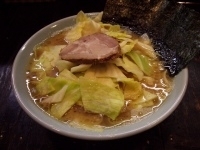 「キャベツラーメン」@らーめんありがた家の写真