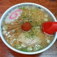 「ミニからみそラーメン」@龍上海 新横浜ラーメン博物館店の写真