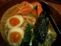 「蟹ラーメン（1200円）」@北海道料理 北海の写真
