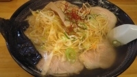 「塩ねぎチャーシューメン￥880」@手打ちラーメン 金正の写真