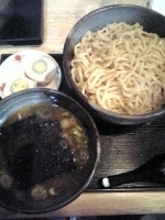 「つけめん+味玉」@稲荷の写真