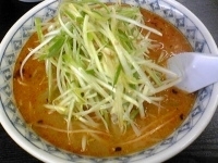「みそねぎ（激辛）」@九州ラーメン 桜島 東町店の写真