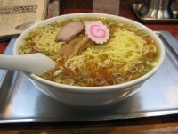 「中華そば（大盛り）600円」@赤坂味一の写真