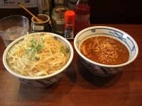 「辛つけあつ（大盛）」@つけめんTETSU 千駄木本店の写真