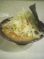 「もやし キャベツラーメン 固め + 小ライス」@神田ラーメン わいず 神田本店の写真