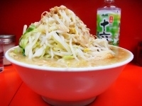 「小ラーメン（ヤサイマシマシ、アブラ、チョイカラ）」@ラーメン二郎 神田神保町店の写真