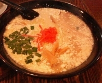 「マヨ豚骨麺714円」@麺みの作 本店の写真