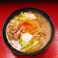 「白菜ニンニク糸糸鶏湯麺」@吉祥寺 武蔵家3の写真