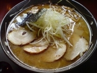 「中華そば 大盛り（太麺）+チャーシュー980円」@くりの木 加須店の写真