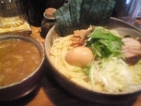 「特製つけ麺+大盛」@つけ麺 椿の写真