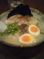 「特製極味+替玉」@麺屋 侍の写真